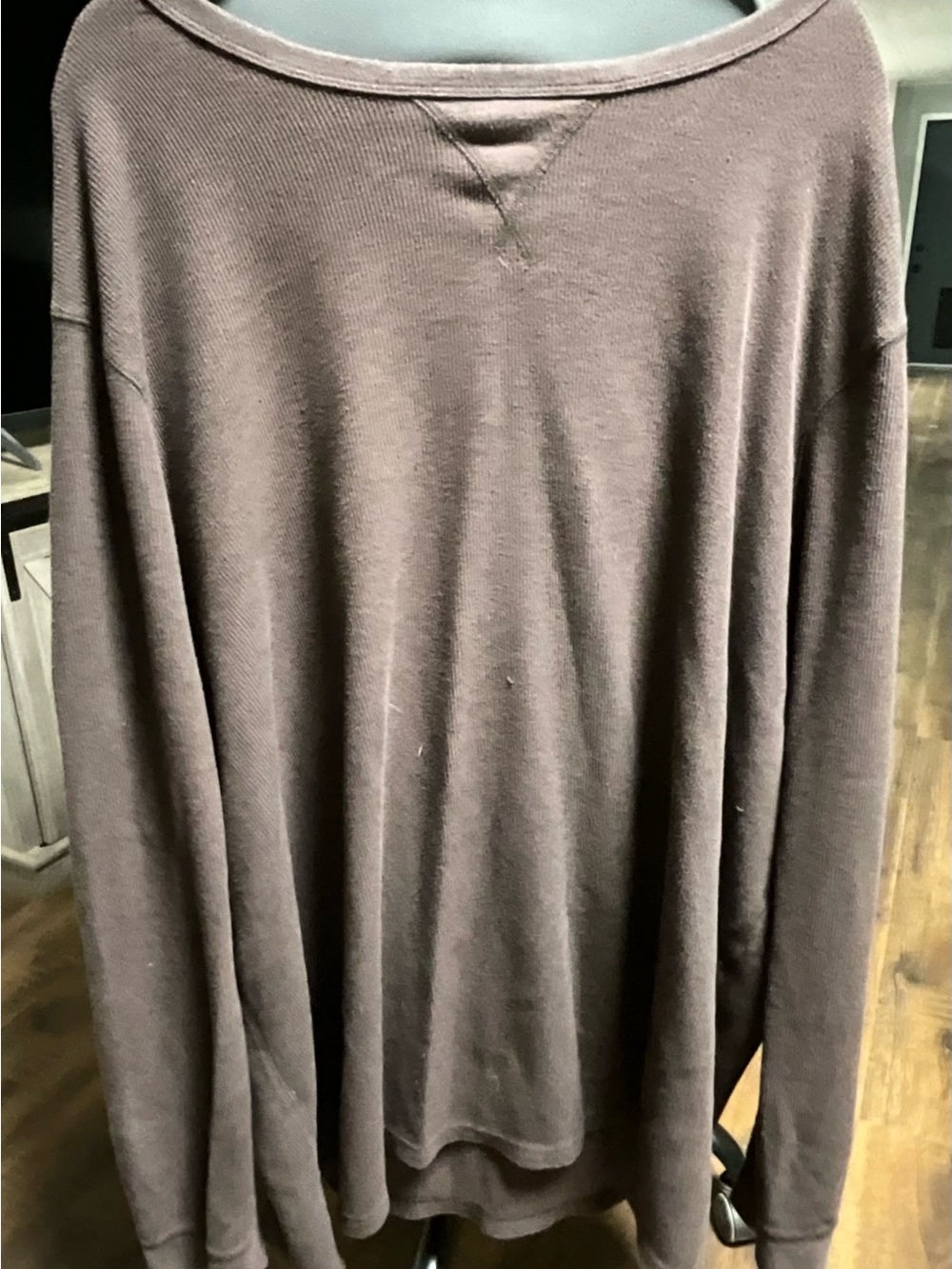Classic Men's Crewneck Sweater in Taupe